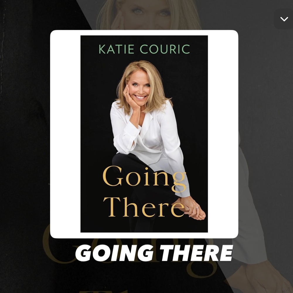EUC Going There By Katie Couric Paperback Book